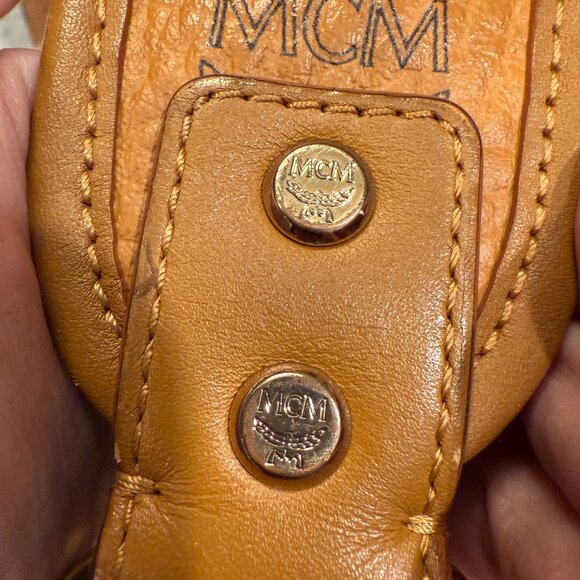 MCM Visetos Backpack & Dust Bag - Picture 5 of 8